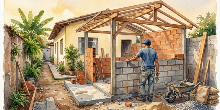 Quanto custa construir um depósito residencial compacto?