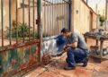 Quanto custa recuperar um portão enferrujado pela maresia em 2026 e quando a pintura já não consegue salvar o metal