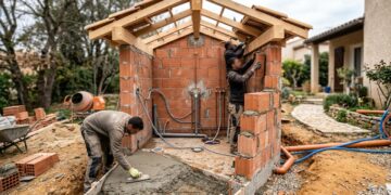 Quanto custa construir um banheiro pequeno no quintal em 2026