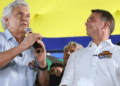 Flávio Bolsonaro acerta apoio de Caiado para o segundo turno e fala em mudar Constituição
